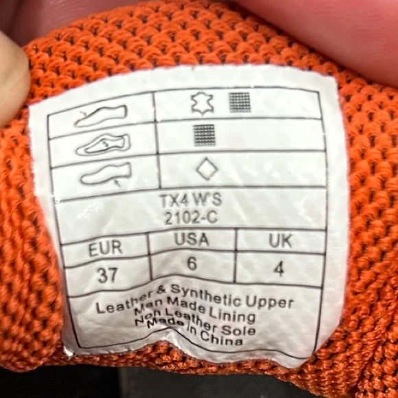 La Sportiva Trekking-Mountaineering-Hiking Shoes - carbon/teal Size 6 - Picture 5 of 6